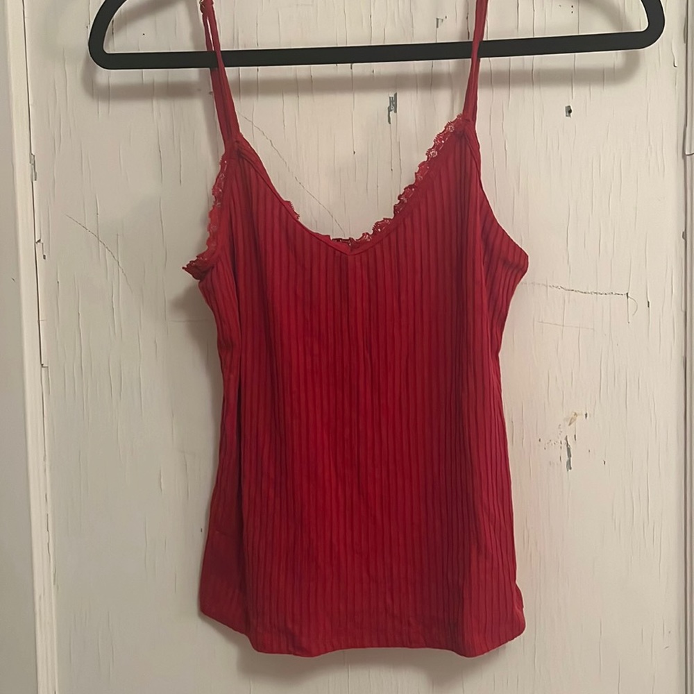 Rouje red Lio tank top